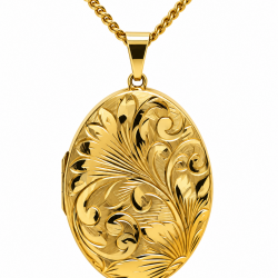 Pre owned 9ct Oval Locket ZC31